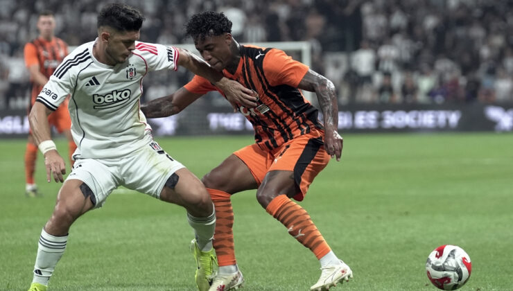 Beşiktaş, Avrupa Ligi’nde ilk maçında Shakhtar Donetsk’e evinde yenildi