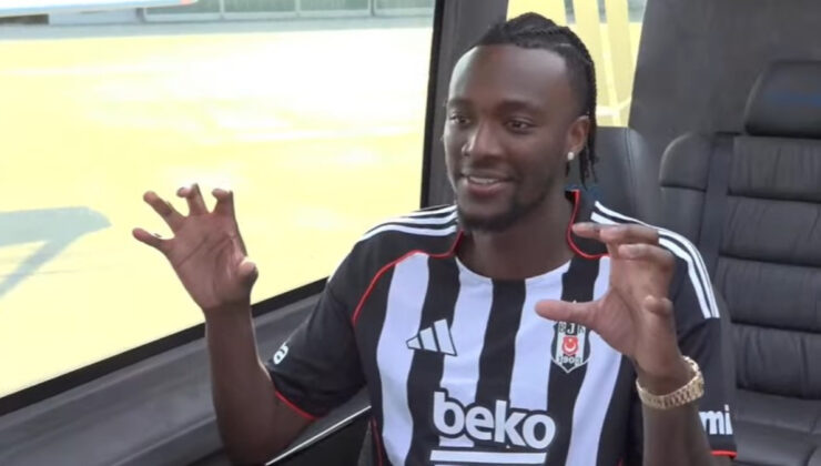 Beşiktaş’ın yeni forveti Tammy Abraham İstanbul’da