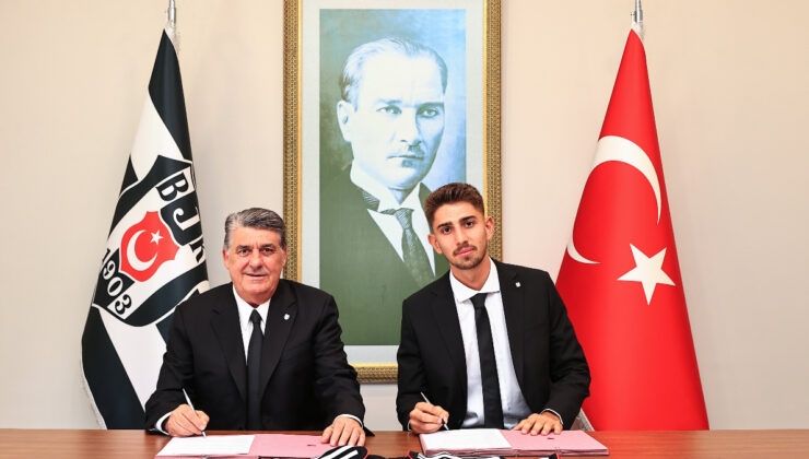 Beşiktaş’ta Demir Ege Tıknaz’ın sözleşmesi yenilendi