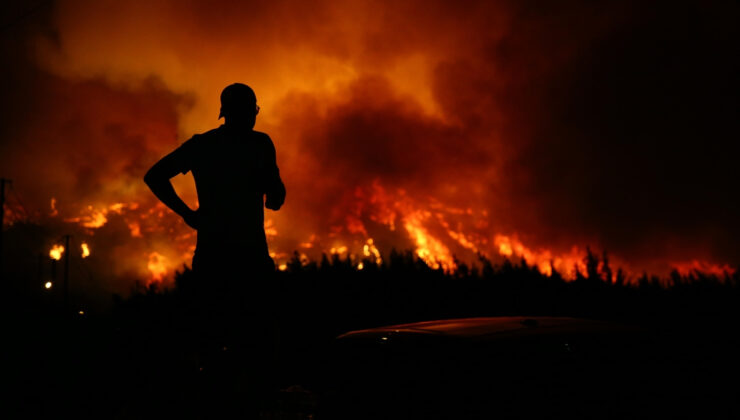 Bursa’da ormanlık alanda çıkan yangına müdahale ediliyor