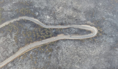 Bursa’daki yangında oluşan hasar gün ağarınca ortaya çıktı