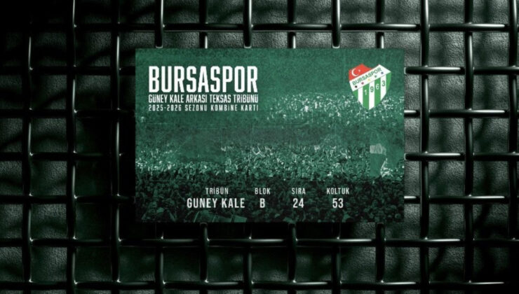 Bursaspor, 30 binden fazla kombine sattı