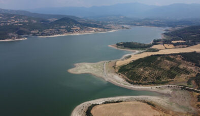 Çanakkale’de barajdaki su seviyesi, 2 ayda yüzde 83’ten 40’lara geriledi