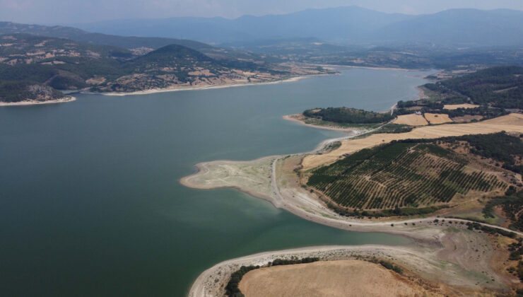 Çanakkale’de barajdaki su seviyesi, 2 ayda yüzde 83’ten 40’lara geriledi
