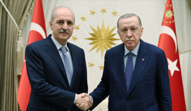 Cumhurbaşkanı Erdoğan, Numan kurtulmuş ile bir araya geldi