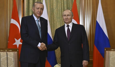 Cumhurbaşkanı Erdoğan, Putin ile görüştü