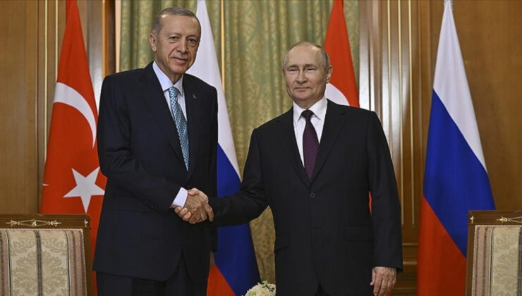 Cumhurbaşkanı Erdoğan, Putin ile görüştü