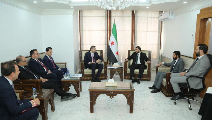 Cumhurbaşkanlığı İletişim Başkanlığı heyetinden, Suriye Enformasyon Bakanlığı’na ziyaret