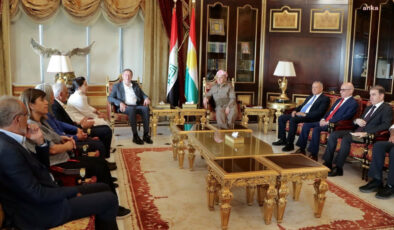 DEM Parti heyeti, Mesut Barzani ile bir araya geldi