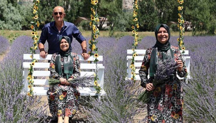 Astım Hastası Eşi İçin Lavanta Bahçesi Kurdu!