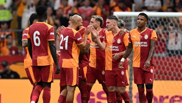 Galatasaray hazırlık maçında Strasbourg’u rahat geçti