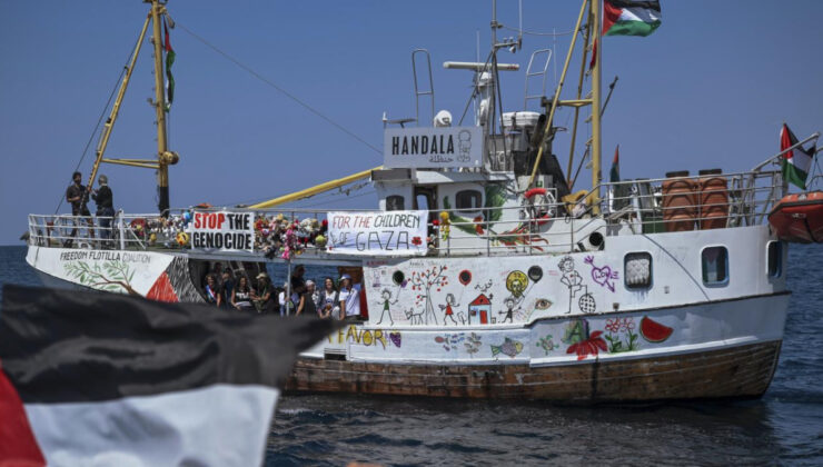 Gazze’ye yardım için yola çıkan Handala gemisiyle iletişim kesildi