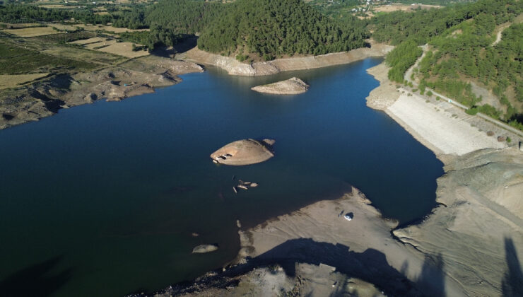 Hatay’da kuraklıkla birlikte barajdaki su seviyesi yüzde 20’ye düştü