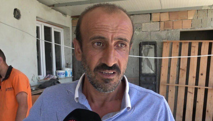 Hatay’da yılanla karıştırılan 1,5 metrelik oluklu kertenkele görüntülendi