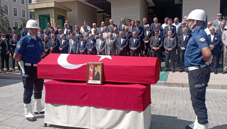 Kazada hayatını kaybeden eski Bitlis Valisi için İçişleri Bakanlığı’nda tören