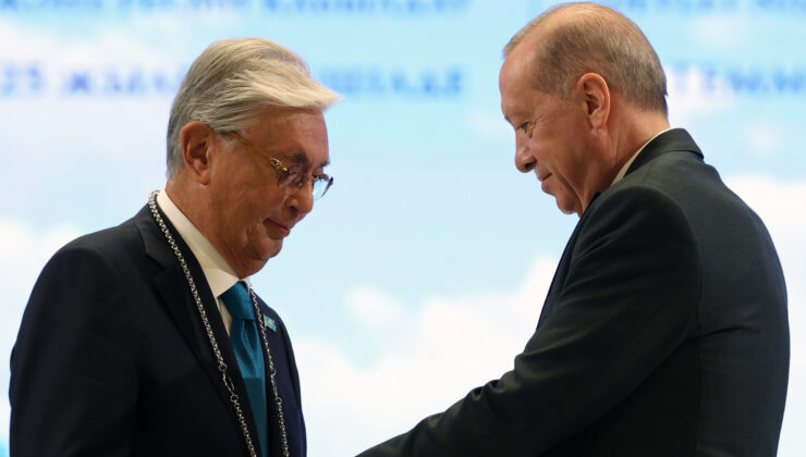 Kazakistan Cumhurbaşkanı Tokayev’den Cumhurbaşkanı Erdoğan’a övgü