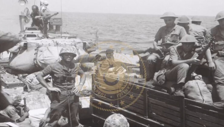 Milli Savunma Bakanlığı, Kıbrıs Barış Harekatı’na ait yeni görüntüler yayınladı