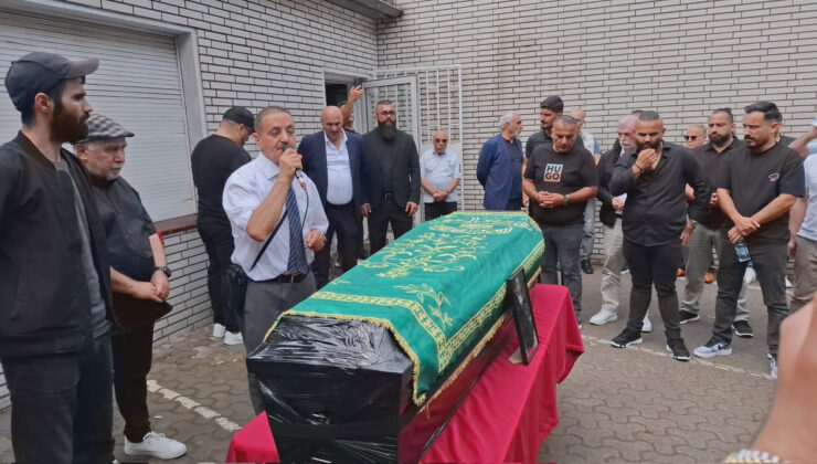 Muhammed Yakut için Almanya’da cenaze töreni düzenlendi