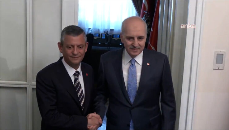 Numan Kurtulmuş, Özgür Özel’i ziyaret etti