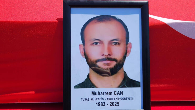 Orman şehidi Muharrem Can’a veda