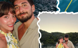 Oyuncu Sıla Türkoğlu sevgilisine poz verdi! Fotoğraf çok beğenildi