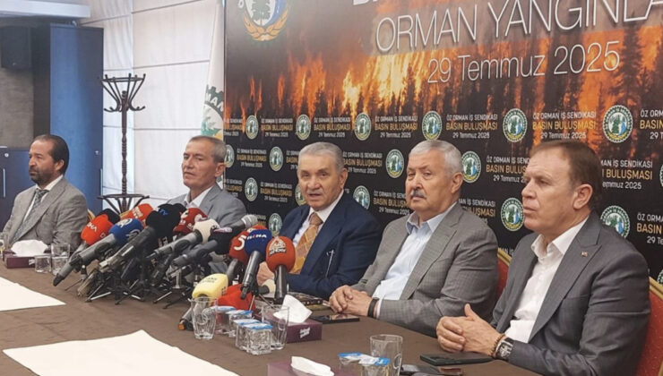 Öz Orman İş Sendikası Başkanı: Orman gönüllüleri ayak bağı oluyor