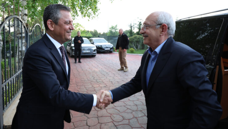 Özgür Özel’den, Kemal Kılıçdaroğlu’na taziye ziyareti