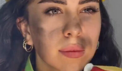 Sosyal medyada yangınlarla dalga geçti, itfaiye makyajı yaptı