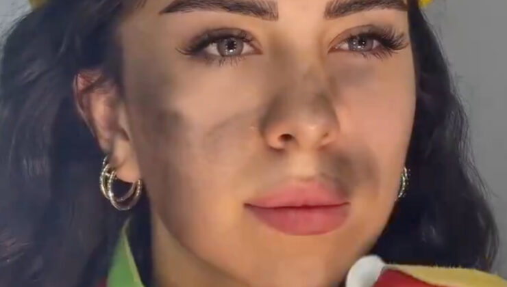 Sosyal medyada yangınlarla dalga geçti, itfaiye makyajı yaptı