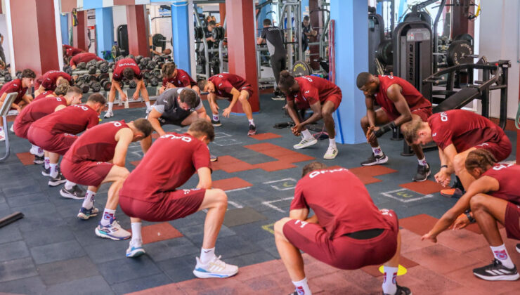 Trabzonspor’un yoğun temposu
