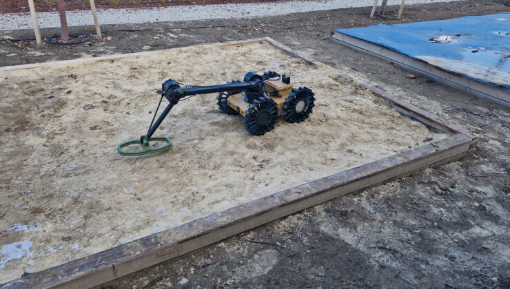 Türk savunma sanayinde yeni ürün: Mayın avcı robot