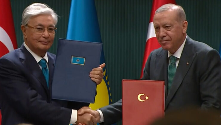 Türkiye ile Kazakistan arasında 20 anlaşma imzalandı