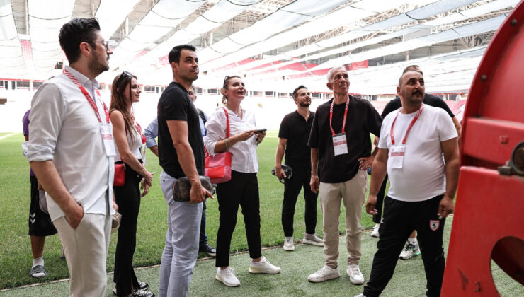UEFA yetkilileri, Samsunspor’un stadyumunu inceledi