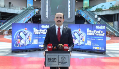 Uğur İbrahim Altay, tüm Türkiye’yi 10. Konya Bilim Festivali’ne davet etti