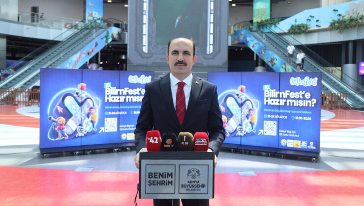 Uğur İbrahim Altay, tüm Türkiye’yi 10. Konya Bilim Festivali’ne davet etti