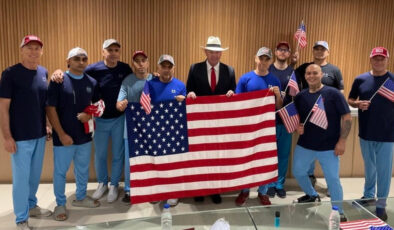 Venezuela’da tutuklu bulunan 10 ABD vatandaşı ülkesine döndü