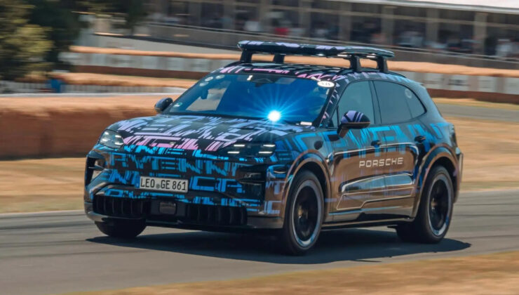 Yeni nesil elektrikli Porsche Cayenne, eylülde geliyor