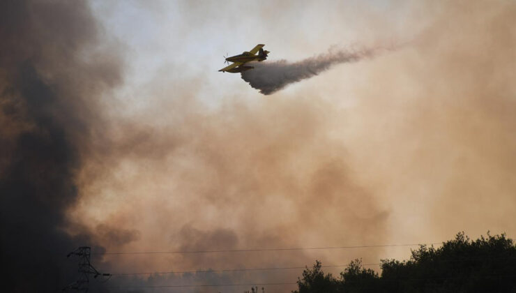 Yurdun çeşitli bölgelerinde süren yangınlara müdahale ediliyor