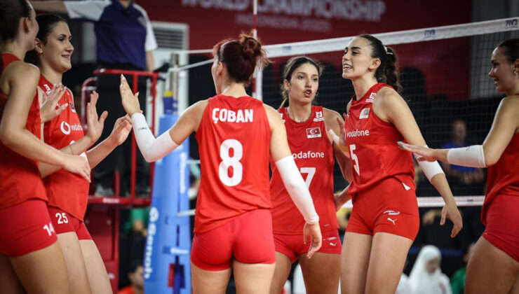21 Yaş Altı Kadın Milli Voleybol Takımı, Cezayir’e set vermedi