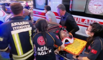 Aksaray’da asansör faciası: 2 işçi ağır yaralı