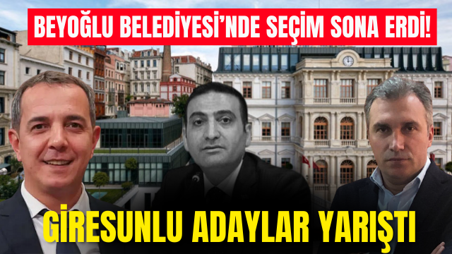 Giresunlular Beyoğlu’nda Yarıştı: Yeni Başkan Vekili Belli Oldu