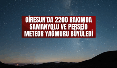 Giresun’da Gökyüzü Tutkunları Eğribel Geçidi’nde Buluştu