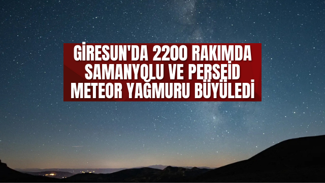 Giresun’da Gökyüzü Tutkunları Eğribel Geçidi’nde Buluştu