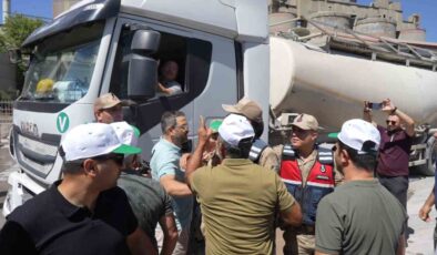 Aşkale Çimento Fabrikası’nda Gergin Protesto