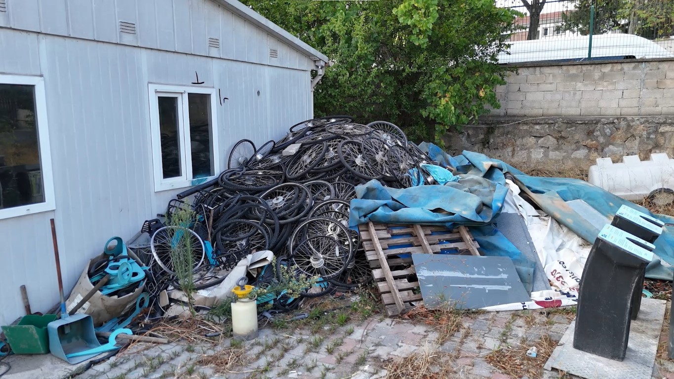 İBB bisiklet mezarlığı