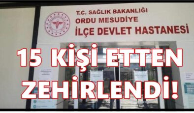 Mesudiye’de Gıda Zehirlenmesi Olayına Hastaneden Açıklama