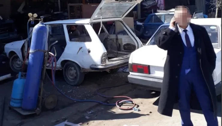 TBMM Önünde Beyaz Toros Yakan Şahıs “Cinali Grubu” Bağlantılı Çıktı