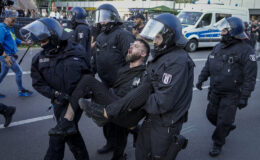 Alman polisinden Filistin’e destek eylemine sert müdahale