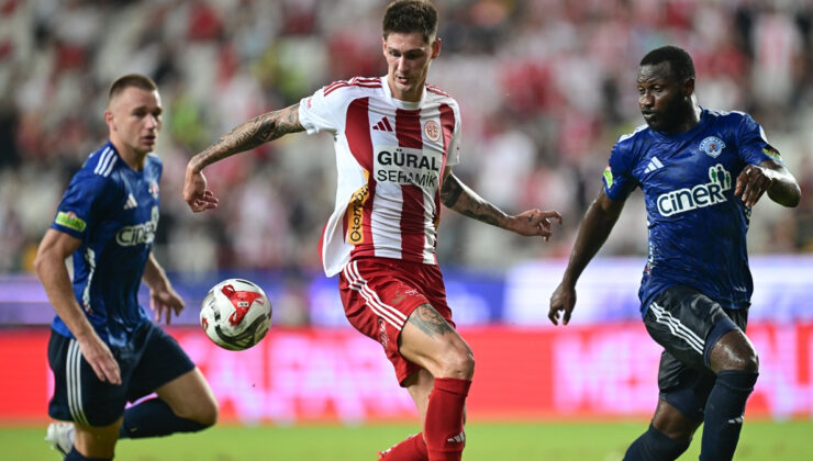 Antalyaspor konuk ettiği Kasımpaşa’yı eli boş gönderdi