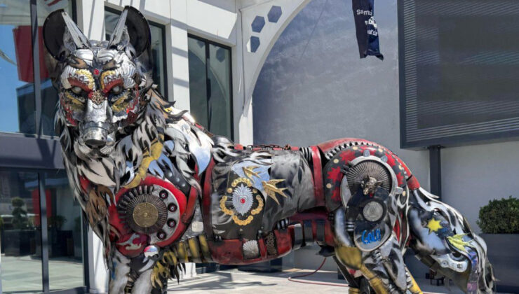 ASELSAN’dan ‘Bozkurt’ heykeli